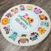 Турецкий ковер Kids 104 Бежевый круг
